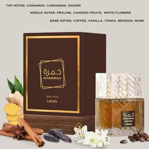 Lattafa Khamrah Qahwa Eau de Parfum - Zambeel