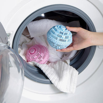 Laundry Ball Decontamination Anti - Winding Artifact Automatic Washing Clothes Cleaning Ball Large Anti - Knot Magic Washing Machine Ball - Zambeel