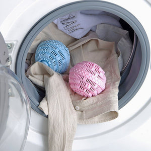 Laundry Ball Decontamination Anti - Winding Artifact Automatic Washing Clothes Cleaning Ball Large Anti - Knot Magic Washing Machine Ball - Zambeel
