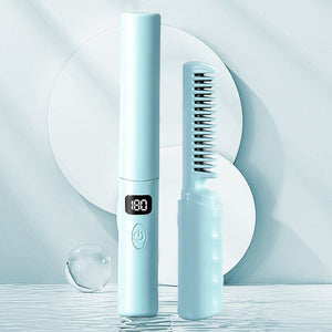 LCD Charging Portable Straight Comb - Zambeel
