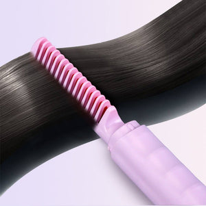 LCD Charging Portable Straight Comb - Zambeel