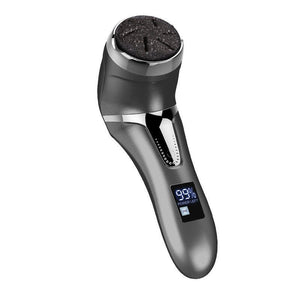 LCD Digital Display Electric Vacuum Cleaner Foot Scrubber Peeling Pedicure Device - Zambeel