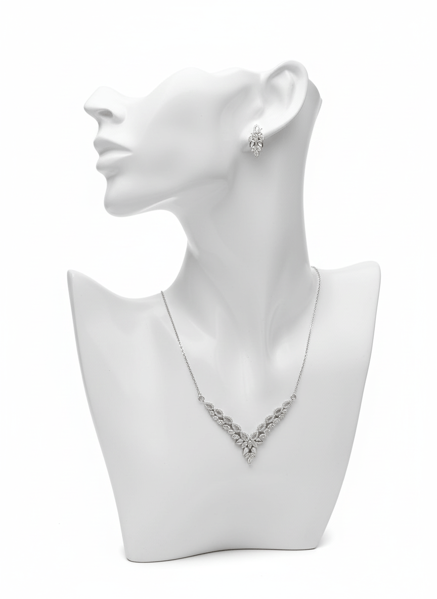 Leaf Crystal Jewelry - Zambeel