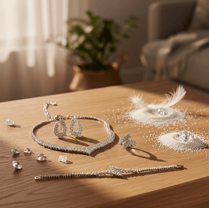Leaf V - Neck Jewelry Set - Zambeel