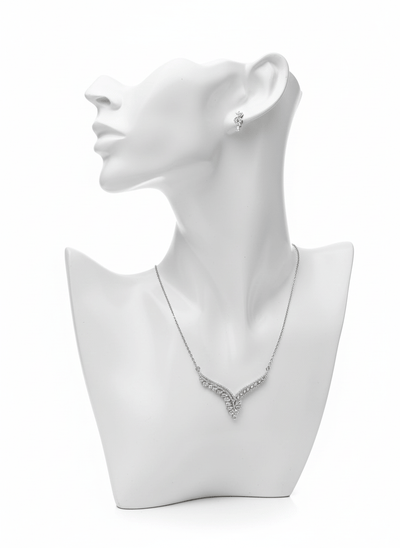 Leaf V - Shape Jewelry Set - Zambeel
