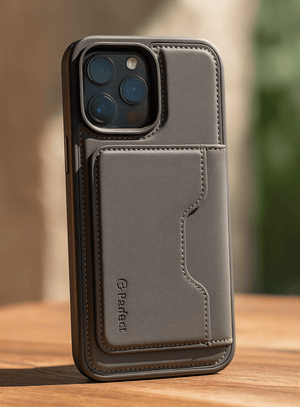 Leather Style Wallet Case iPhone - Zambeel