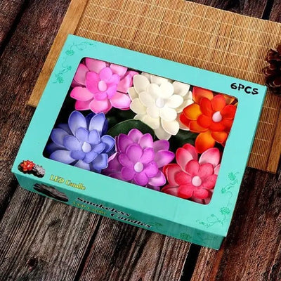 LED Flower Candle Set - Zambeel
