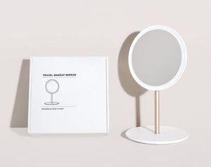 LED Folding Mirror Make - up Mirror - Zambeel