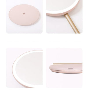 LED Folding Mirror Make - up Mirror - Zambeel