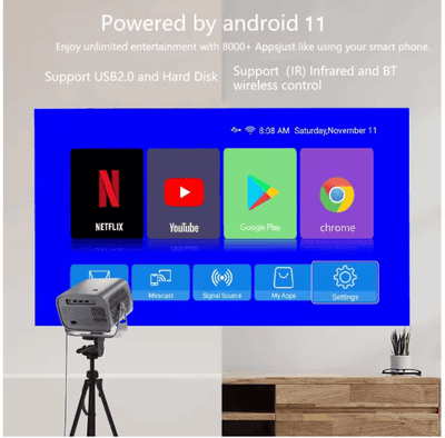 LED - Full HD Smart Projector © - Zambeel