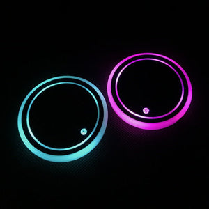 LED Luminous Water Coaster, Water Cup Mat, Car Atmosphere Light - Zambeel