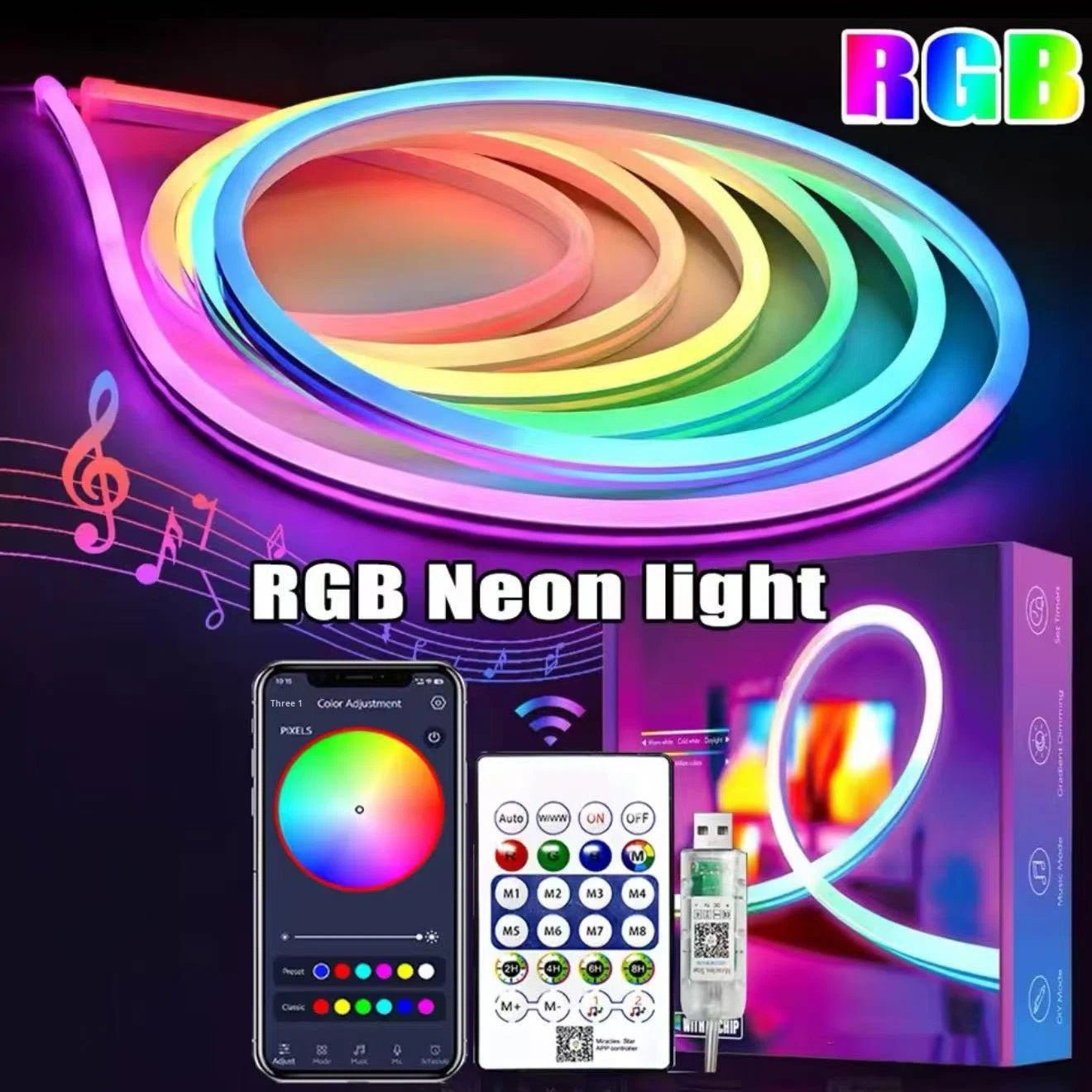 LED Neon Rope Light - Zambeel