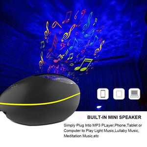 LED Night Light Starry Sky Projector Colorful Star Moon Night Lights - Zambeel