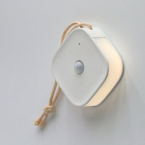 LED Night Wall Lamp Motion Sensor Human Induction Light USB Rechargeable - Zambeel