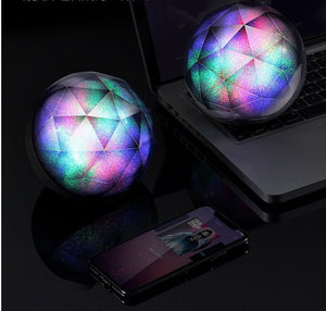 LED Seven - Color Bluetooth Speaker Magic Ball Bluetooth Speaker - Zambeel