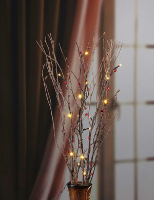 Led Strings Of Decorative Lights Illuminate The Night - Zambeel