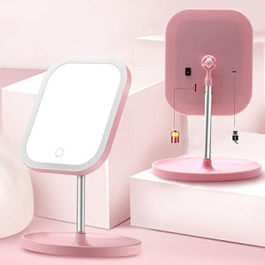 LED Telescopic Makeup Mirror - Zambeel