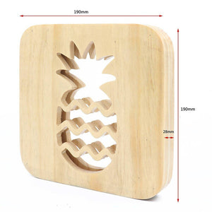 LED Wooden Pineapple Night Light USB - Zambeel