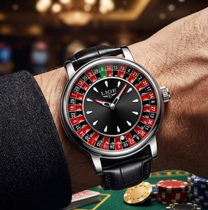 LIGE Roulette Dial Watch - Zambeel