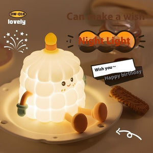 Light Creative Sleep With Small Night Lamp - Zambeel