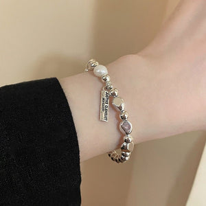 Light Luxury Niche Minimalist Temperament Pearl Bracelet - Zambeel
