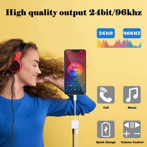 Lightning to 3.5MM Audio Adapter - Zambeel