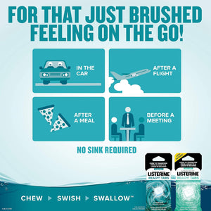 Listerine Ready Tabs Chewable Tablets - Zambeel