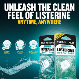 Listerine Ready Tabs Chewable Tablets - Zambeel