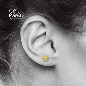 Little Flower Stud | Stainless Steel | 18K Gold Plated - Zambeel