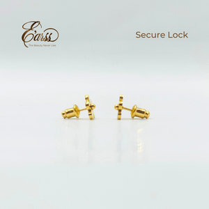 Little Flower Stud | Stainless Steel | 18K Gold Plated - Zambeel