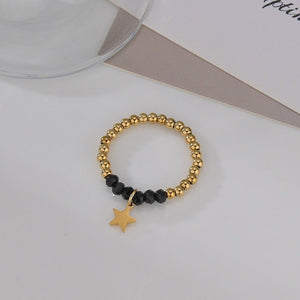 Little Stretch Ring For Women Minimalist Star - Zambeel