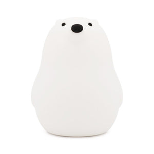 Little White Bear Pat Light Silicone Soft Light Sleep Light Night Light - Zambeel