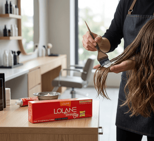 Lolane Straight Off - Strong Hair Straightening Cream - Zambeel