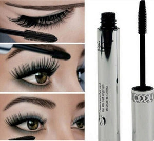 Long Curling Eyelash Extension Black Fiber Mascara Eye Lashes Makeup - Zambeel
