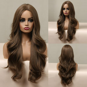 Long Wavy Lace Front Wig - Zambeel