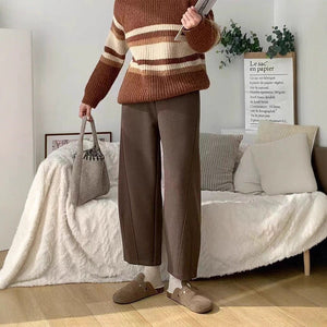 Loose Slimming Harem Wide - leg Pants For An Hourglass - Zambeel