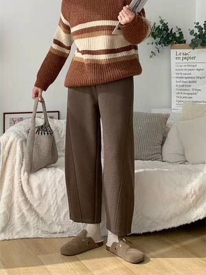 Loose Slimming Harem Wide - leg Pants For An Hourglass - Zambeel