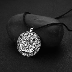 Lotus Pendant Necklace For Men - Zambeel