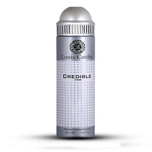 Louis - Cardin Credible Homme Perfumed Deodorant Body Spray - Zambeel