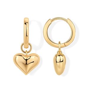 Love Pendant Sweet Cute Women's Earrings - Zambeel