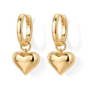 Love Pendant Sweet Cute Women's Earrings - Zambeel