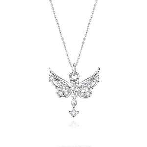 Love Wing Necklace Special - interest Design Butterfly Tassel - Zambeel