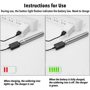 Low Voltage Lithium Battery Wireless Soldering Iron Welding Set - Zambeel
