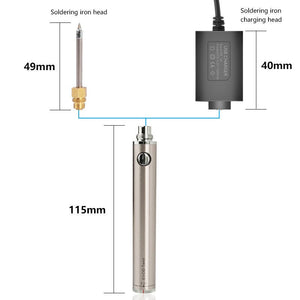 Low Voltage Lithium Battery Wireless Soldering Iron Welding Set - Zambeel