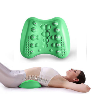 Lumbar Support Pillow For Lower Back Pain Relief Lower Back Stretcher Massager For Chronic Lumbar Pain Relief & Herniated Disc - Zambeel