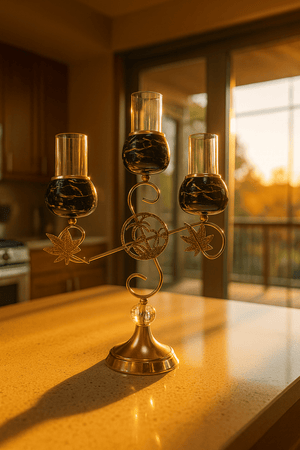 Luxury 3 - Head Candle Holder - Zambeel
