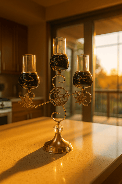 Luxury 3 - Head Candle Holder - Zambeel