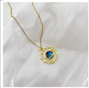 Luxury Elegant Micro - pave Zircon Necklace For Women - Zambeel