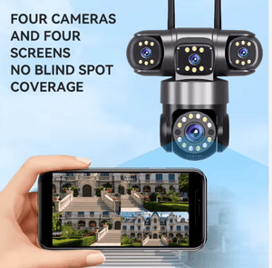 LX - Triple - Lens Security Camera © - Zambeel
