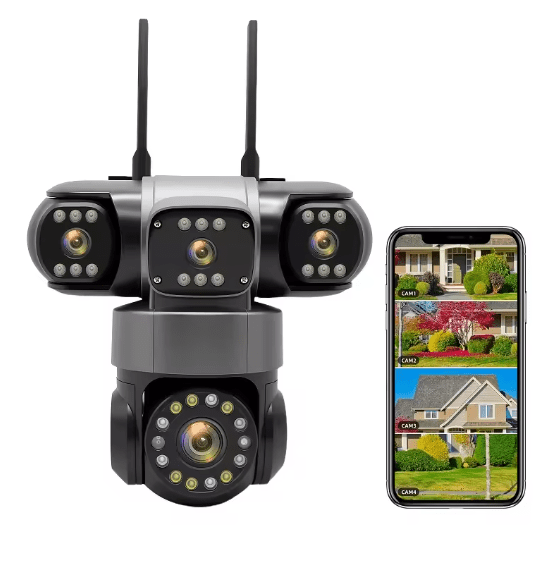 LX - Triple - Lens Security Camera © - Zambeel